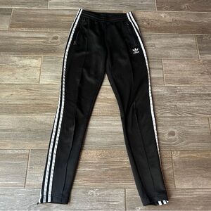 Vintage‎ Original Adidas Black Track Pants, Adult XS